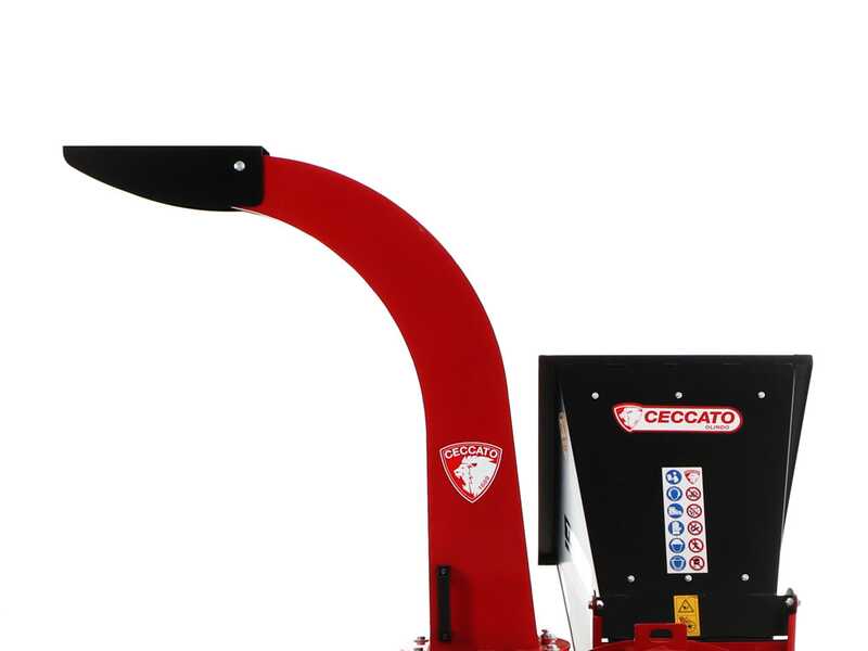 Ceccato Tritone Monster - Biotrituratore a scoppio trainabile - Motore Honda GX390