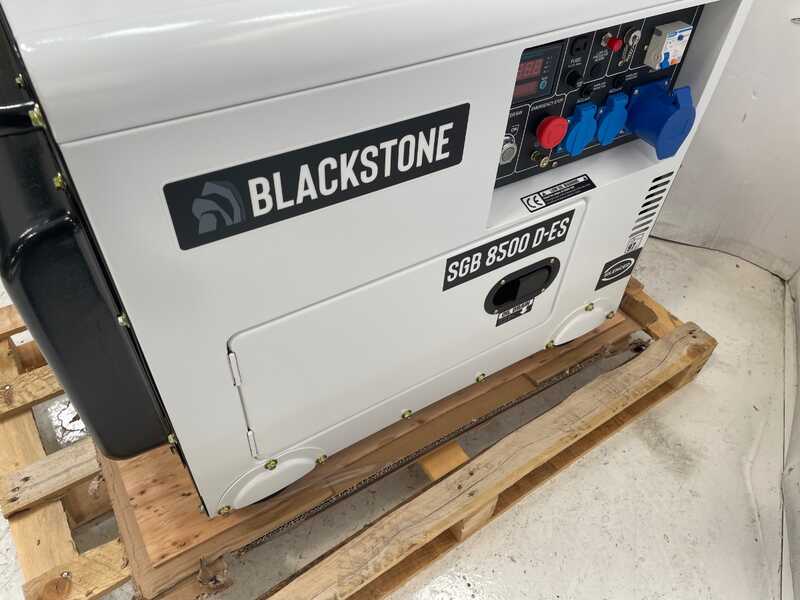 OUTLET - DA ESPOSIZIONE - Blackstone SGB 8500 D-ES FP - Generatore di corrente diesel silenziato con AVR 6.3 kW - Continua 6 kW Full-Power