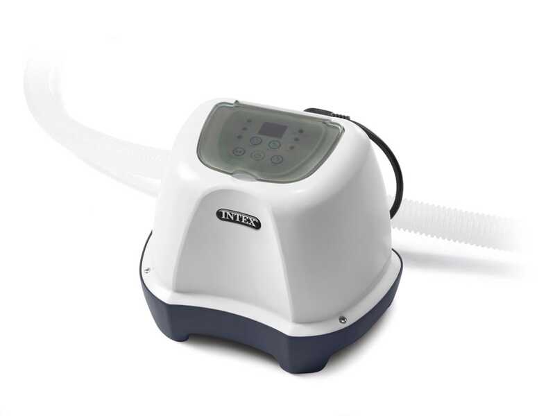 OUTLET - DIFETTI ESTETICI - Clorinatore a sale Krystal Clear Intex - Portata acqua min. 1.136 l/h - Capacit&agrave; max. 17.413 l