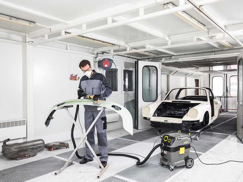 Karcher Pro NT 30/1 Tact Te Basic M - Aspiratore solidi/liquidi - vano raccolta 30 lt - 1380W