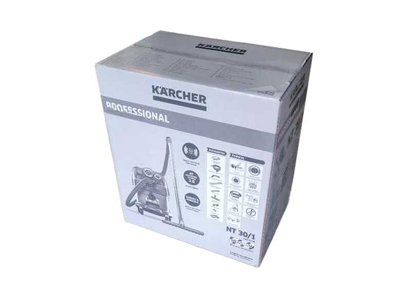 Karcher Pro NT 30/1 Tact Te Basic M - Aspiratore solidi/liquidi - vano raccolta 30 lt - 1380W