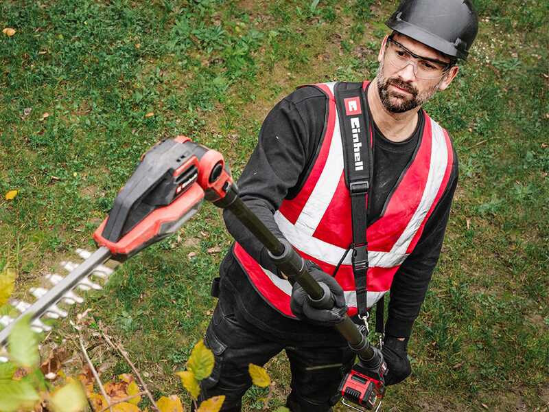Einhell GP-HC 18/5020 Li T BL-Solo - Potatore - Tagliasiepi su asta a batteria multifunzione - 18V - SENZA BATTERIE E CARICABATTERIE