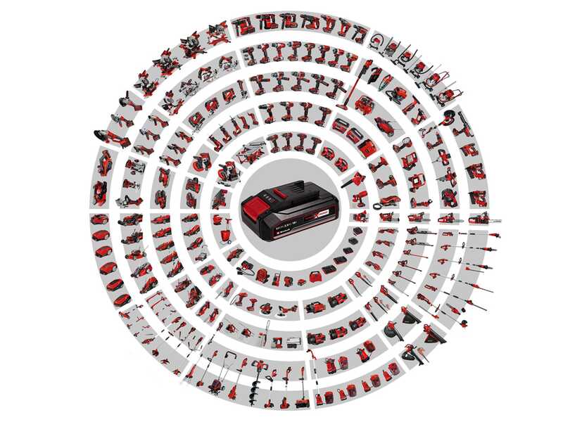 Einhell GP-HC 18/5020 Li T BL-Solo - Potatore - Tagliasiepi su asta a batteria multifunzione - 18V - SENZA BATTERIE E CARICABATTERIE