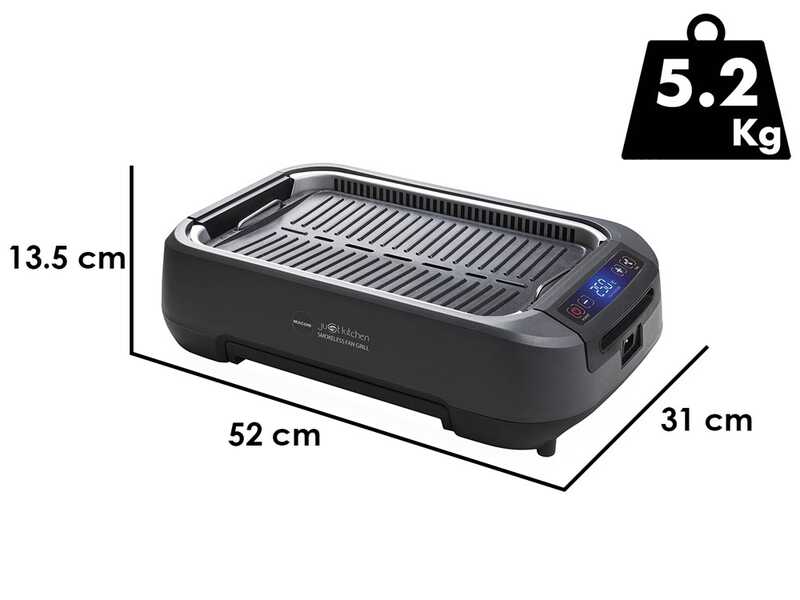 Macom Smokeless Fan Grill - Barbecue elettrico