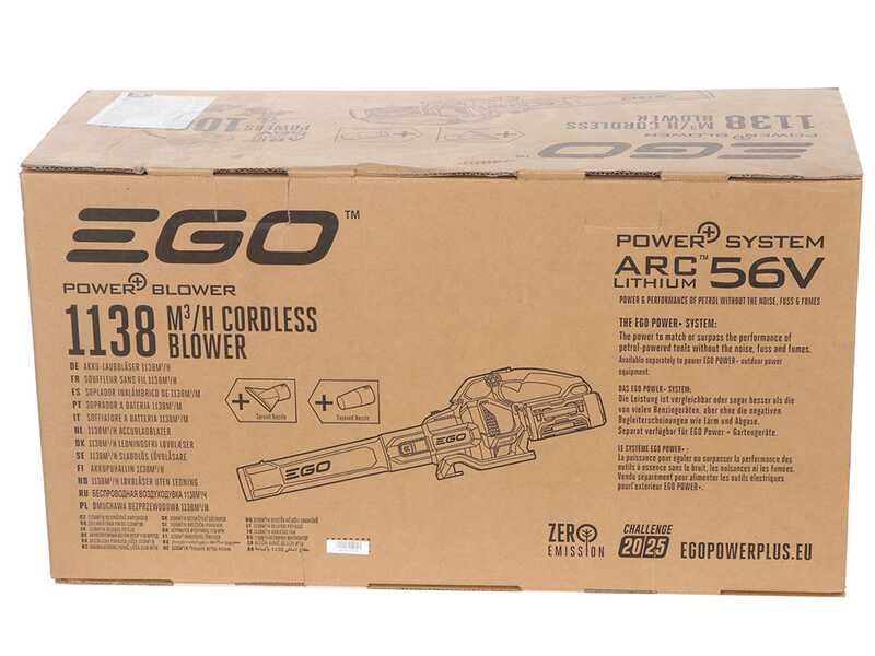 PROMO EGO LB6704E - Soffiatore a batteria - 56V 5Ah