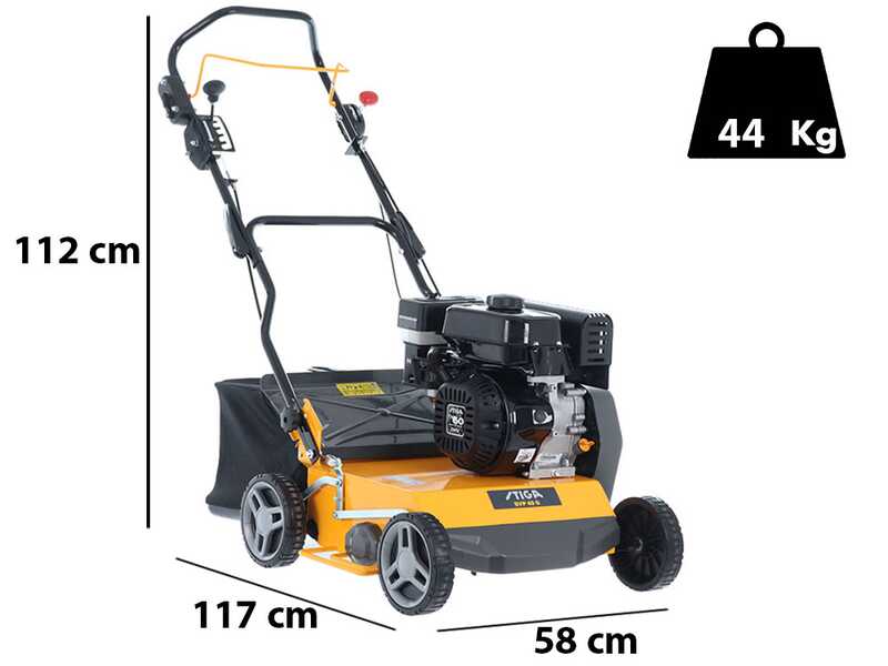 OUTLET - DIFETTI ESTETICI - Stiga SVP 40 G - Arieggiatore professionale a lame mobili - Motore Stiga TM60