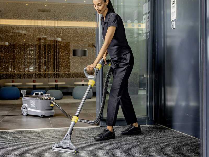 Karcher Pro Puzzi 10/1 Edition - Lavasuperfici tessili - lavamoquette professionale - 1250W