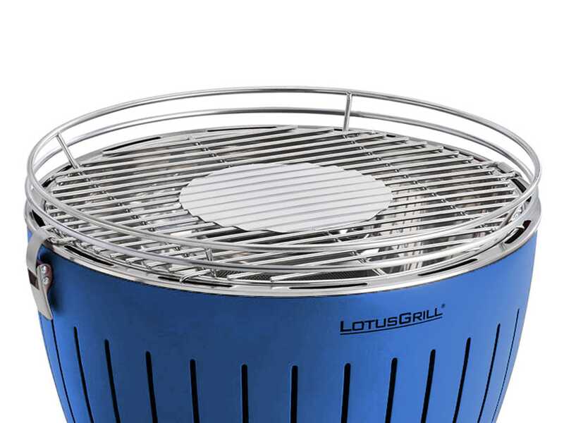 LotusGrill LG G34 U BL - Barbecue portatile per esterno - Scocca blu