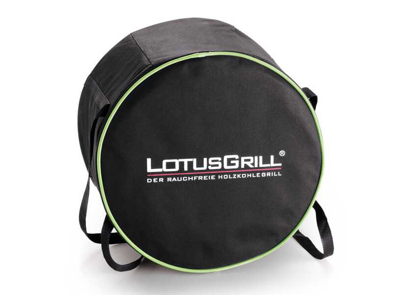 LotusGrill LG G34 U GR - Barbecue portatile per esterno - Scocca verde