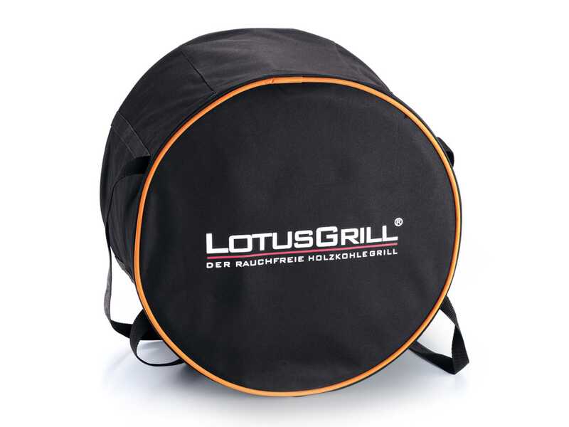 LotusGrill LG G34 U OR - Barbecue portatile per esterno - Scocca arancione