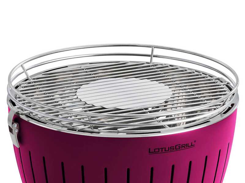LotusGrill LG G34 U PU - Barbecue portatile per esterno - Scocca viola