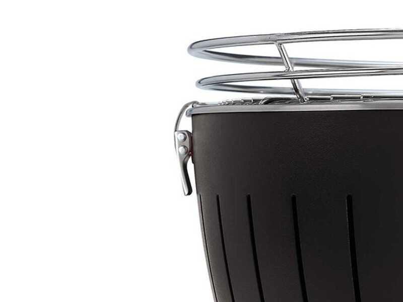 LotusGrill LG G435 U - Barbecue portatile per esterno XL - Scocca antracite