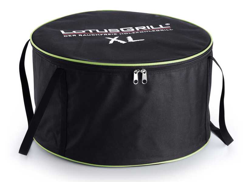 LotusGrill LG G435 U GR - Barbecue portatile per esterno XL - Scocca verde