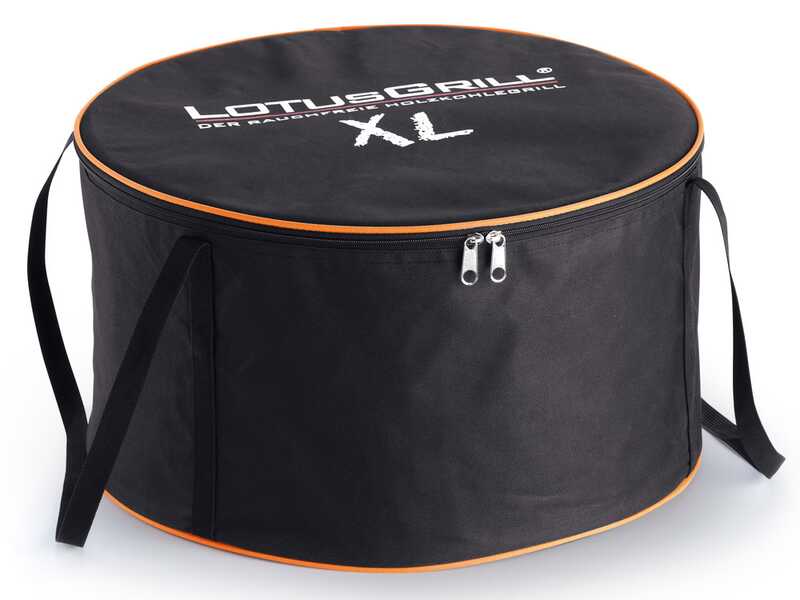 LotusGrill LG G435 U OR - Barbecue portatile per esterno XL - Scocca arancione