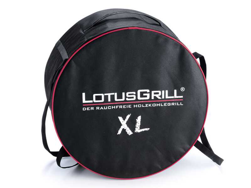 LotusGrill LG G435 U PU - Barbecue portatile per esterno XL - Scocca viola