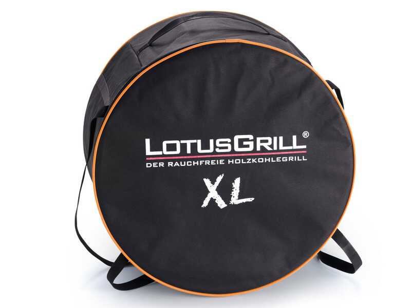 LotusGrill LG G435 U RD - Barbecue portatile per esterno XL - Scocca rossa
