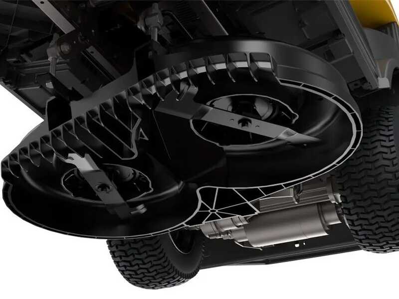 Stiga Swift 372e - Rider trattorino tagliaerba a batteria - 48V/25Ah - Larghezza di taglio 72 cm