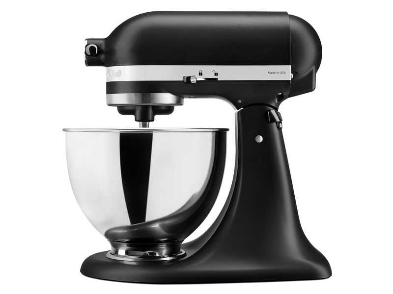 KitchenAid Classic 5KSM95PS-EBM Nero Opaco - Planetaria con testa reclinabile