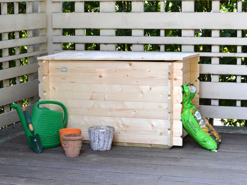 Alce Giunone - Baule porta attrezzi da giardino - 98x60xh54 cm