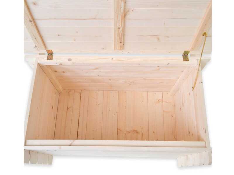 Alce Giunone - Baule porta attrezzi da giardino - 98x60xh54 cm