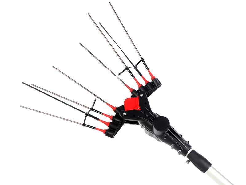 Castellari Vertigo C 18V - Abbacchiatore elettrico a batteria 18V 5.2Ah - Asta telescopica 190/240 cm
