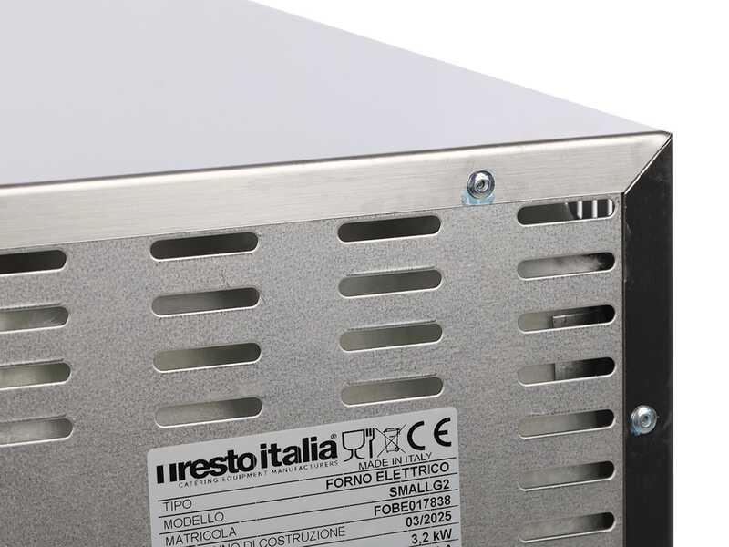 Resto Italia Small G2 - Forno elettrico per pizza - Doppia camera