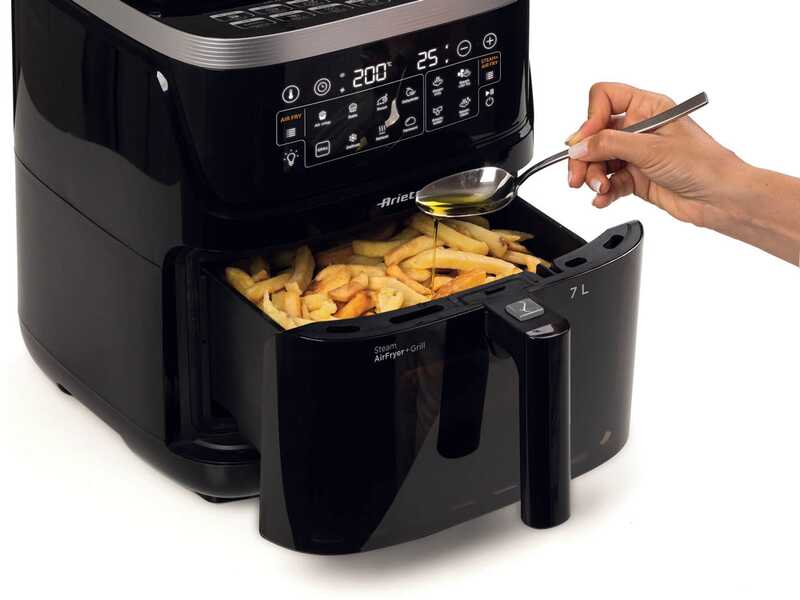 Ariete 4636 - Friggitrice ad aria con funzione vapore