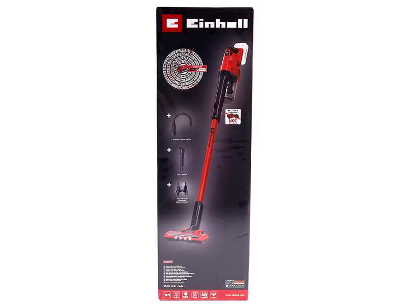 Einhell TE-SV 18 Li - Aspirapolvere - Scopa a batteria - 2 in 1 - 18V/5.2Ah