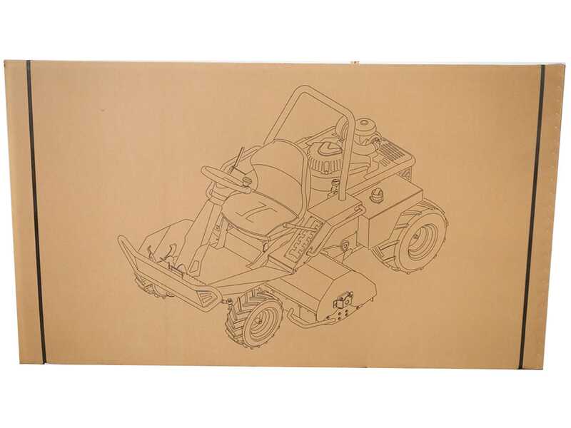 Meccanica Benassi FOX 110 4WD  - Trattorino trinciaerba sfalciatutto - Motore bicilindrico Briggs &amp; Stratton 810cc  - Trasmissione Idrostatica