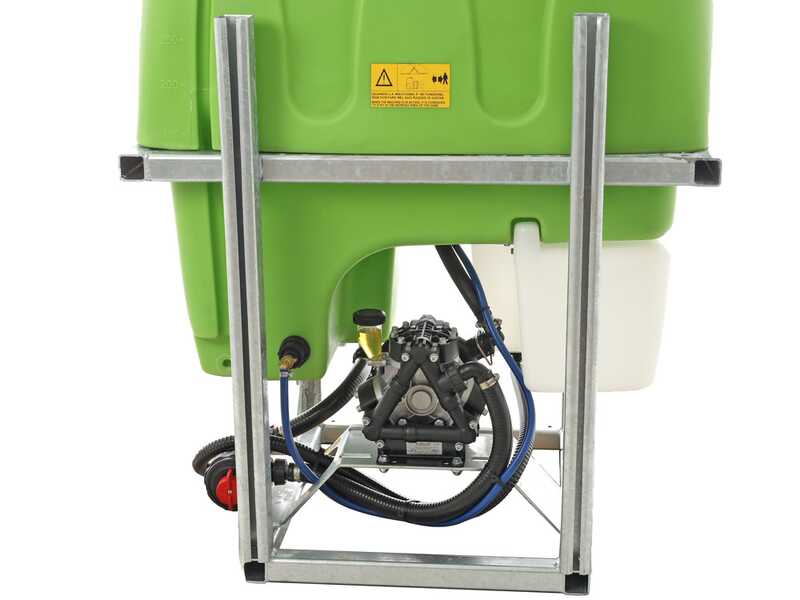 Seven Italy 600L - Gruppo botte per diserbo a trattore - Pompa Comet BP 75