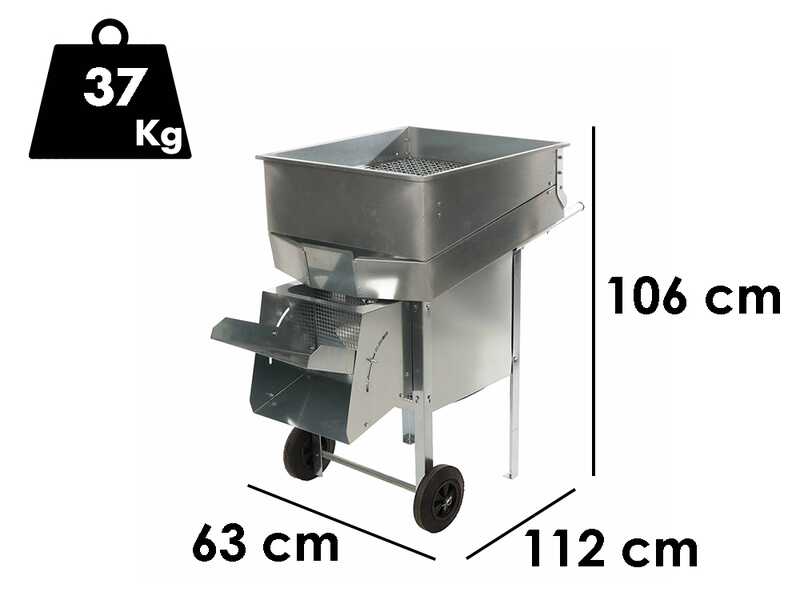 Turbo 11-S Vibra - Defogliatrice elettrica per olive vibrante - Con griglia di pre-filtraggio e variatore di velocit&agrave;