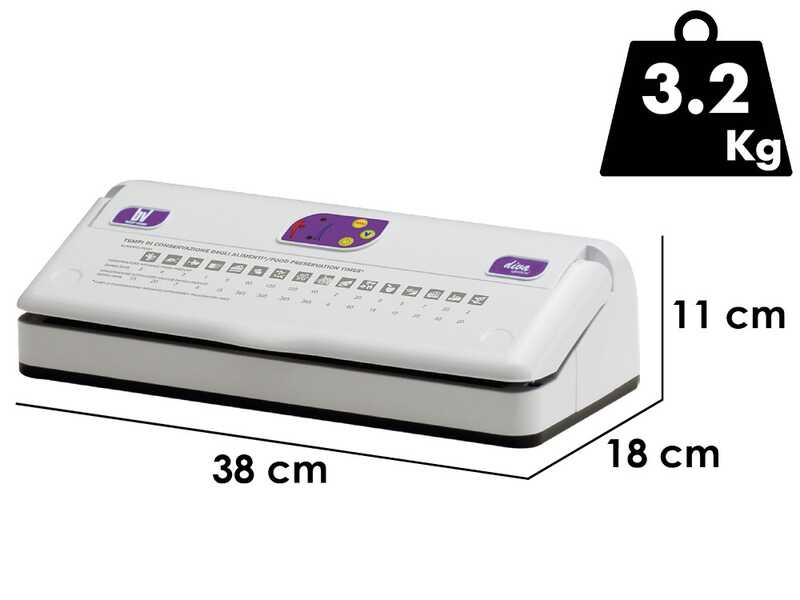 Besser Vacuum Diva - Macchina sottovuoto - Barra saldante 33 cm