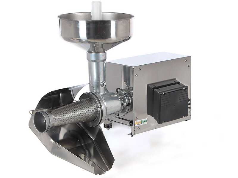 OUTLET - PICCOLI DIFETTI ESTETICI - Passapomodoro AE-SM5 INOX con motore elettrico - 600W - 1 Hp