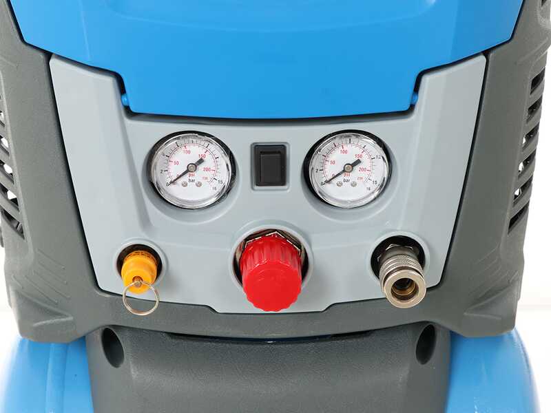 OUTLET - SENZA IMBALLO ORIGINALE - ABAC SUITCASE - Compressore aria elettrico portatile monofase, oil-less - Motore 1.5 HP - 6 lt