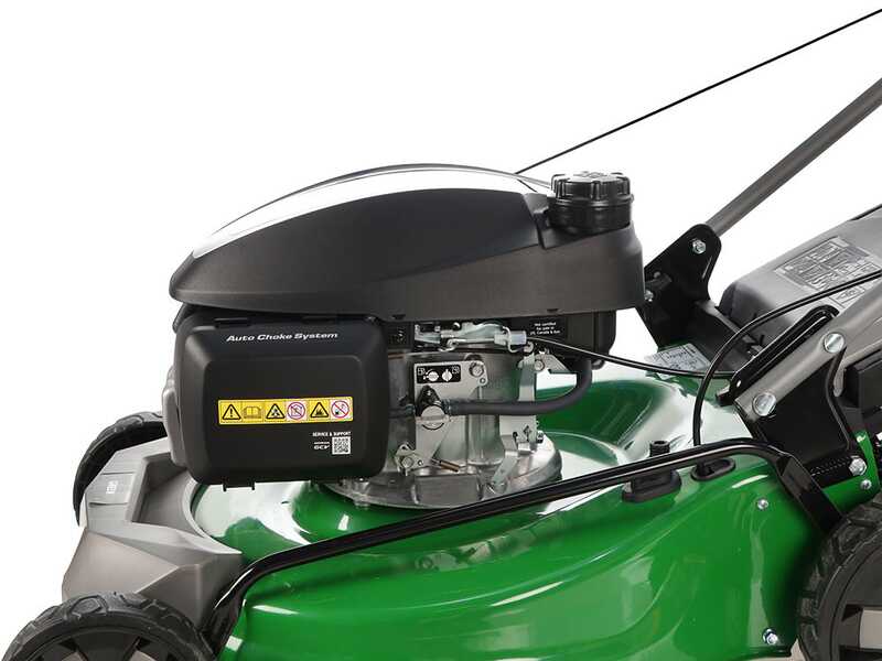 GreenBay GB-LM 51 H MY25 - Rasaerba a scoppio trazionato - 4 in 1 - Motore Honda GCVx170 - Taglio 51cm