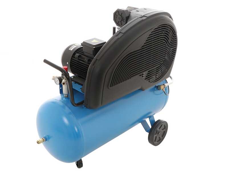 OUTLET - PICCOLI DIFETTI ESTETICI - Abac A39/ 100 CT3 Line - Compressore aria trifase a cinghia -  serbatoio da 100 litri