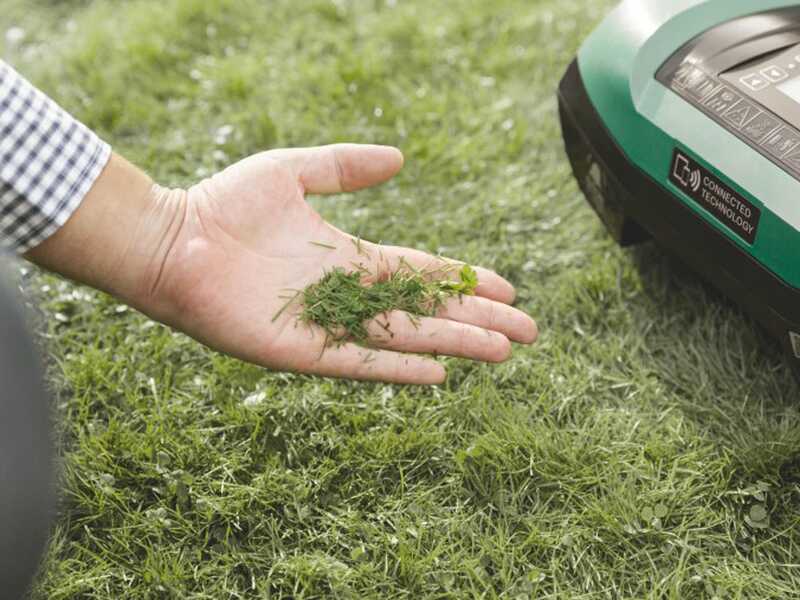 OUTLET - DA ESPOSIZIONE - Robot rasaerba Bosch Indego 350 - robot tosaerba con batteria al litio 18 V