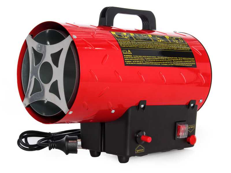 OUTLET - UTILIZZATO PER PROVA - Generatore di aria calda a gas GeoTech GH 1700 S - avviamento piezoelettrico manuale (S)