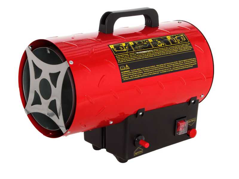 OUTLET - UTILIZZATO PER PROVA - Generatore di aria calda a gas GeoTech GH 1700 S - avviamento piezoelettrico manuale (S)