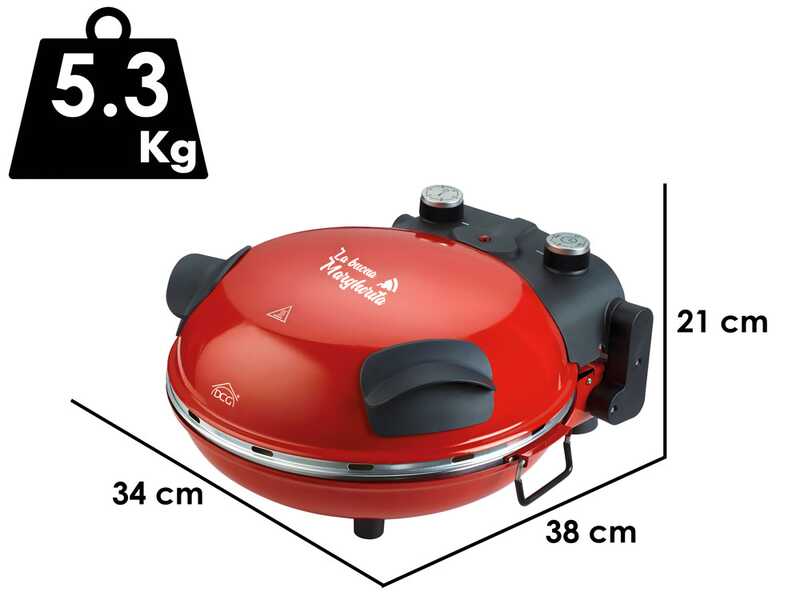 DCG Pizza Maker - Forno Pizza Elettrico