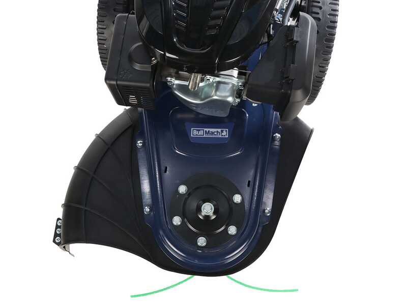 BullMach FALCIA 196-560 - Decespugliatore a ruote a benzina 4 tempi a spinta