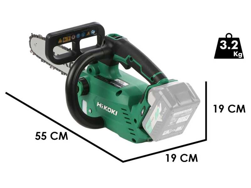 OUTLET - DA ESPOSIZIONE - HIKOKI CS3630DC - Elettrosega a batteria da taglio - 36V - SENZA BATTERIE E CARICABATTERIE