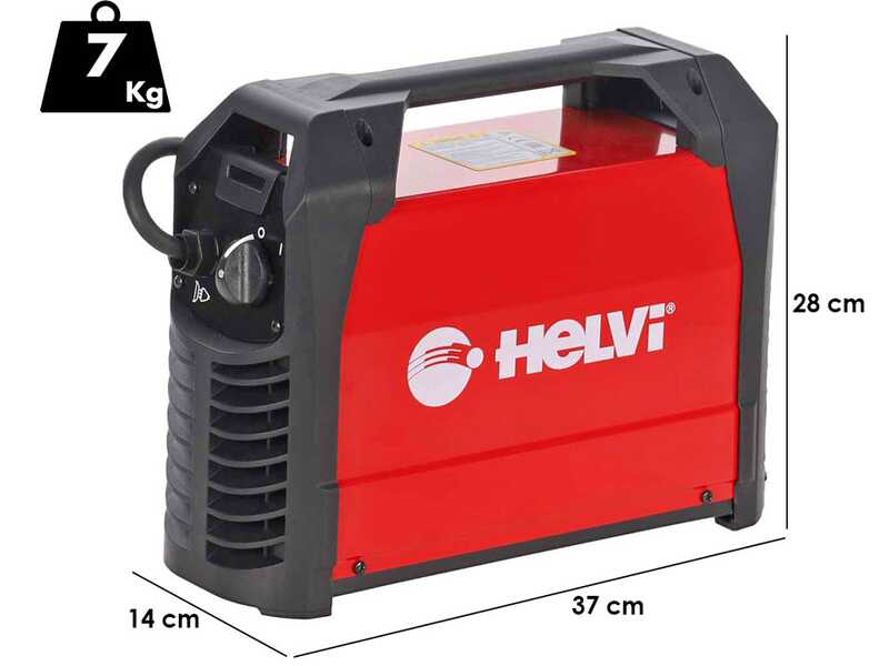 Helvi Galileo 200 - Saldatrice Inverter (MMA/TIG LIFT), corrente continua (DC)