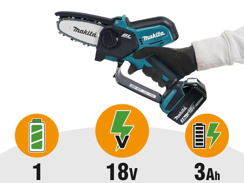 Makita DUC101ZJ LXT - Potatore manuale a batteria - 18V/3Ah