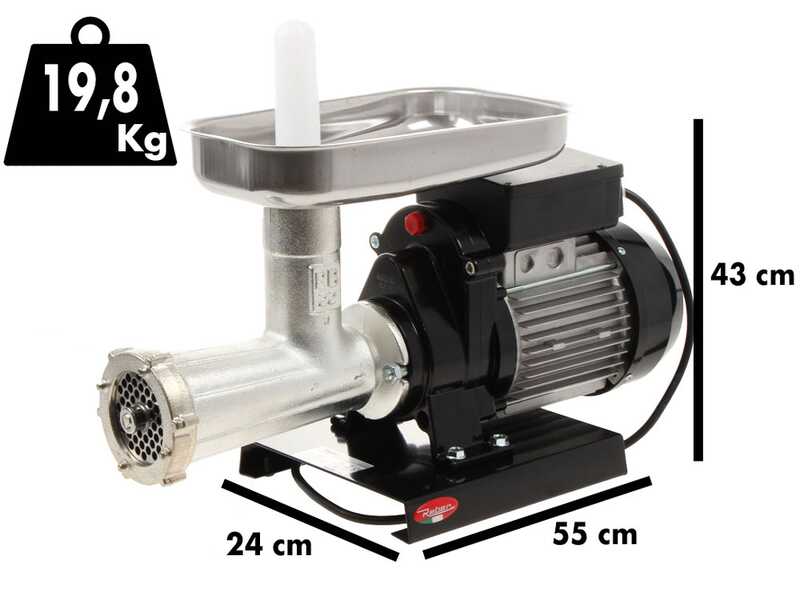 OUTLET - DIFETTI ESTETICI - Reber 9500N - N.22 - Tritacarne elettrico - 600W