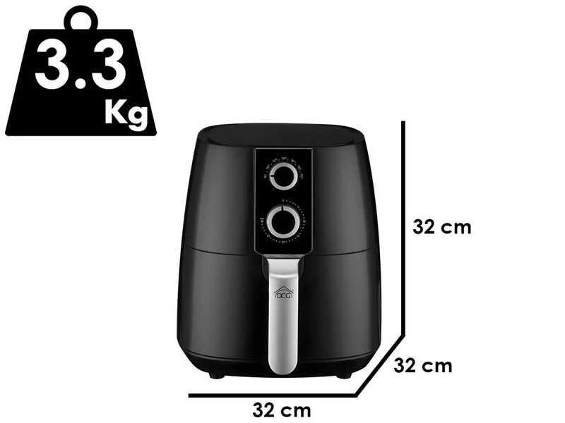 DCG FR3508 - Friggitrice ad aria 4 L