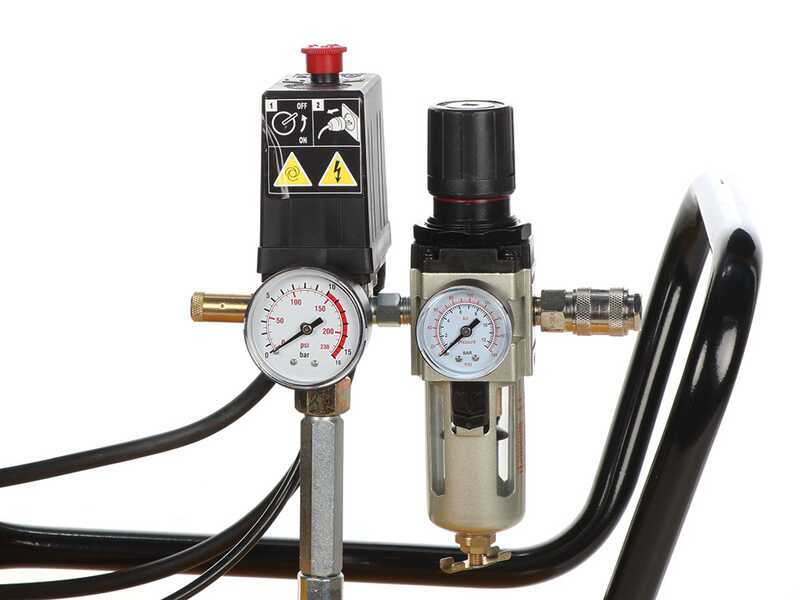 DeWalt DXCMB3M200HE - Compressore aria elettrico monofase a cinghia - Motore 3 HP &ndash; 200  lt