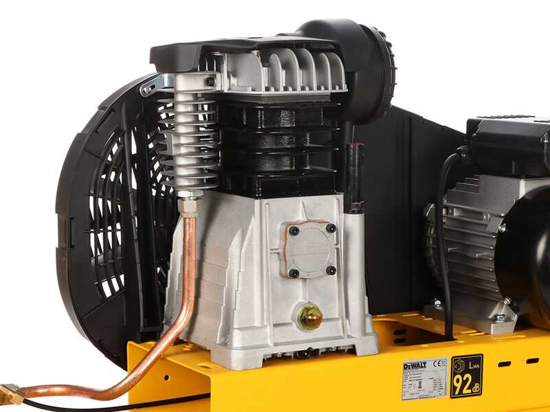 DeWalt DXCMB3M200HE - Compressore aria elettrico monofase a cinghia - Motore 3 HP &ndash; 200  lt