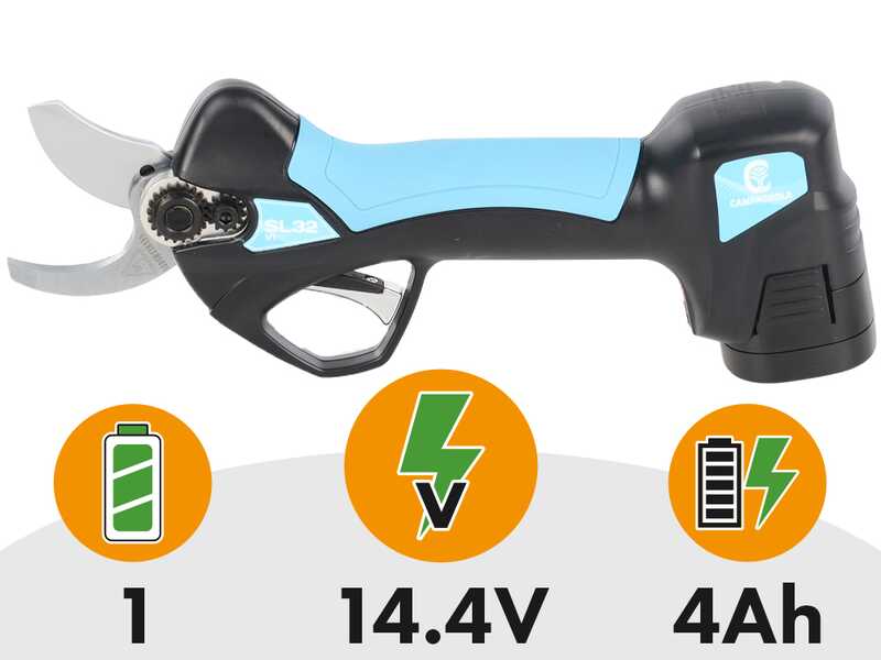 Campagnola SL32 V1 - Forbici elettriche da potatura - 14.4V 2.5Ah
