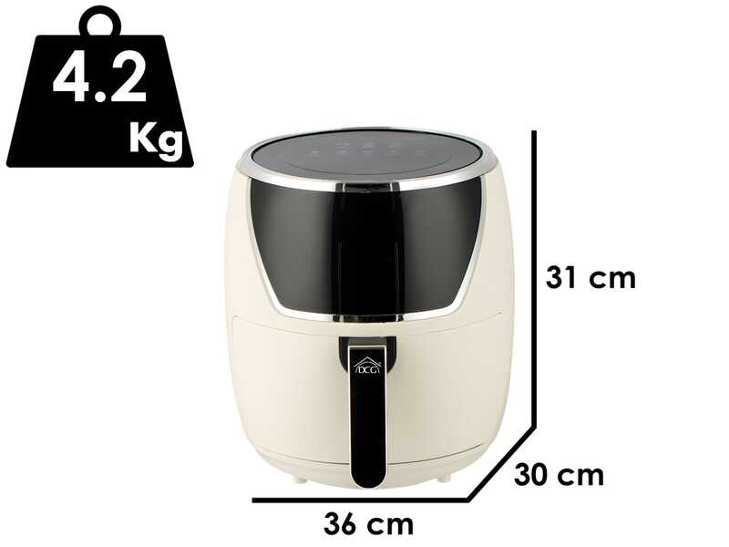 DCG FR3655D - Friggitrice ad aria 5 L
